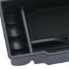 Automotive Central Armrest Storage Box Large Capacity Replacement Black Spare Parts pp Professional