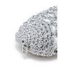 Athe Vanessabruno Silver Metal Knitting Mini Bag Aawa6E811Sv