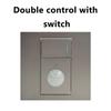 Motion Sensor Light Switch PIR In Wall Sensor Switch Occupancy Sensor Light Switch AC110-240V for Household
