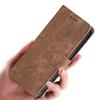 For Google Pixel 11 / Pro / Pro XL Flip Case RFID Tection Dual-Layer Card Slot Soft Silicone External Leather Stand Holder Flip Cover
