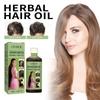Olio Capelli alle Erbe, Olio Trattamento Capelli Nutriente per Cuoio Capelluto 100ml