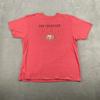 T-Shirt San Francisco 49ers Uomo XL Rossa Majestic NFL Football Sportiva Girocollo