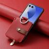 Custodia Portacarte di Lusso per Telefono per Samsung Galaxy Z Flip 8 7 6 5 4 3 5G Flip8 Flip7FE Portafoglio Portamonete ad Anello in Pelle PU Cover Rigida