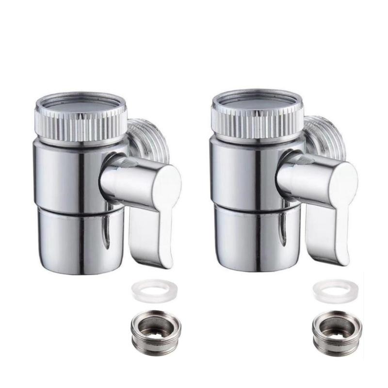 Universal  Faucet Switch Adapter Kitchen Sink Splitter Diverter Valve Water Tap Connector For Toilet Bidet Shower Bathroom