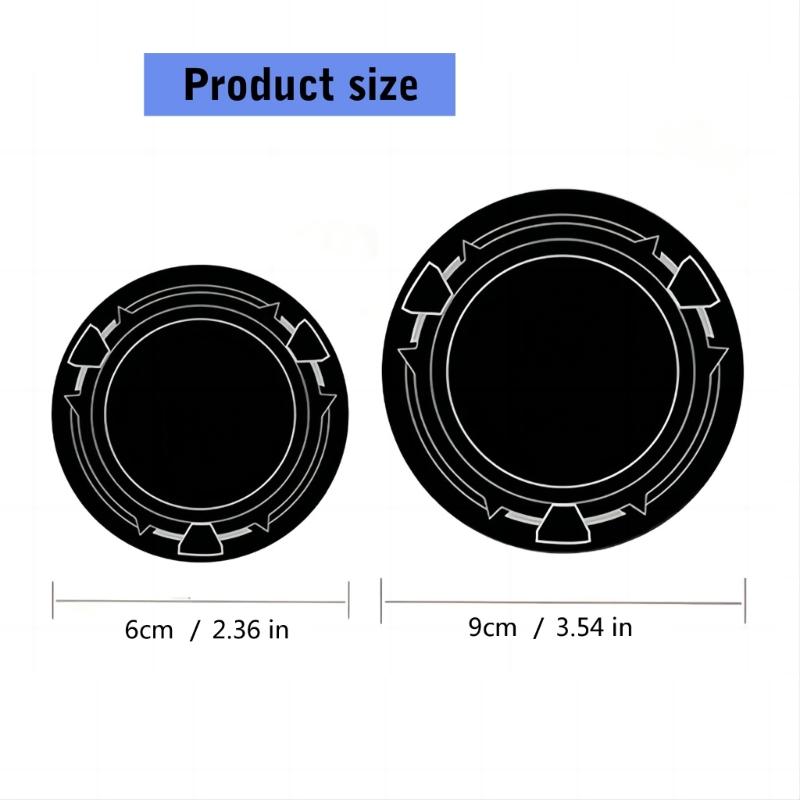 6cm/9cm Metal Plate Magnetic Sheets for Phone Tablet Universal Cooling Fan Radiator Plate Sheet Sticker Rings Plate