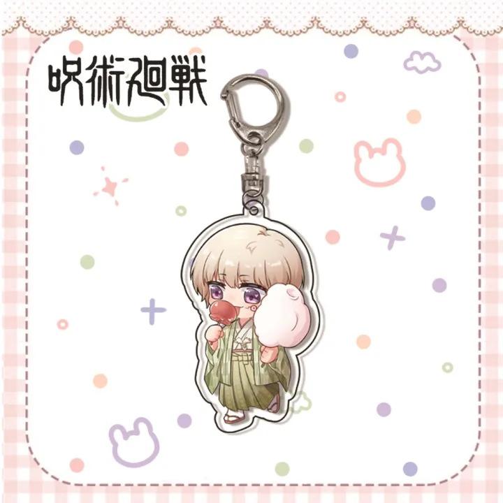 Jujutsu Kaisen Gojo Satoru Itadori Acrylic Keychain 55mm Anime Cosplay Accessory