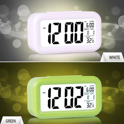 Mini Digital Alarm Clock Backlight Mute Calendar Desktop Clocks Temperature Electronic LED Clocks