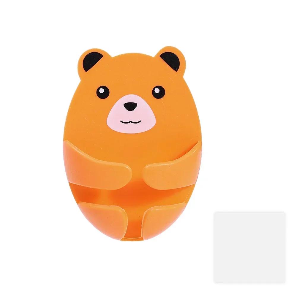 4/1Pcs Couples Keychains With Wall Support Thread Winder Shelves Organizers Storage Hook Original Metal Airsoft Gun No Punching