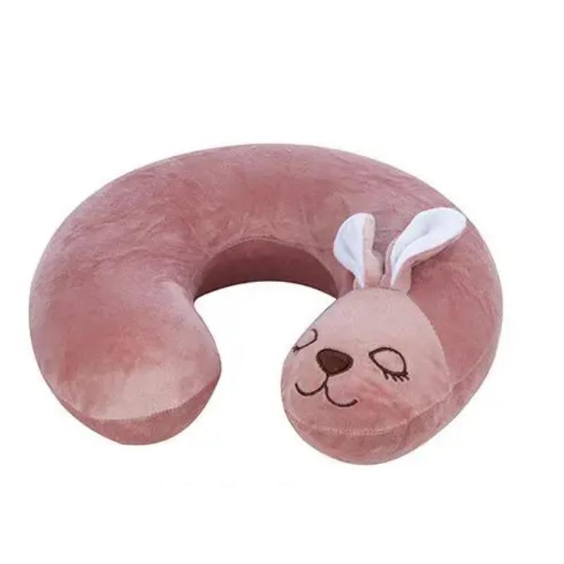 Natural Latex U-shaped Pillows Neck Pillow On the Airplane Ealth Care Orthopedic Massage Pillow for Travel