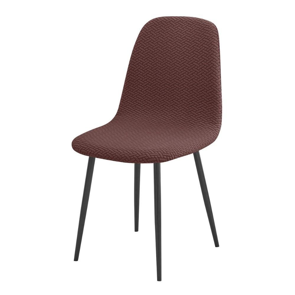 High Back Dining Chair Cover Elastic Spandex Jacquard Chair Cover Kitchen Chair Cover Dining Room