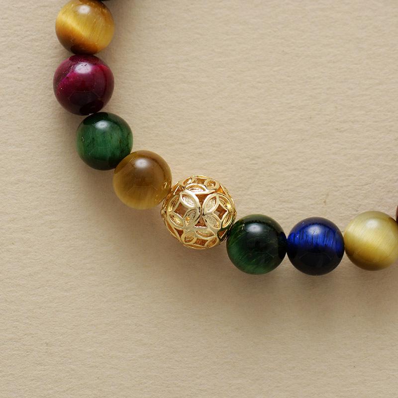 BLINGBAY Women's Bracelet New Natural Stone Handmade Elastic Beaded Bracelet Adjustable Couple Bracelet Girls Party Birthday Jewelry Gift