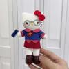 Long Leg Plush Keychain With Heart Pendant For Girls Gift And Bag Decor