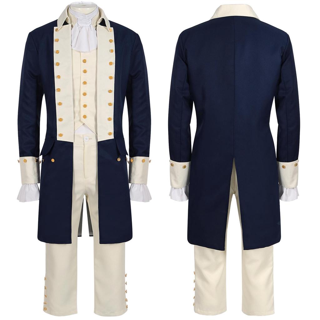 Costume da Cosplay Medievale Principe Reale per Halloween