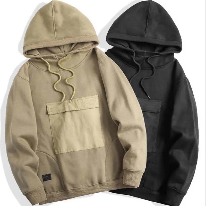 hoodie with thick strings
