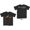 T-shirt Unisex Paramore: Questo è il motivo per cui (Stampa posteriore)