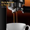 Espresso Machine with Milk Frother, 20 Bar, Fast Heating Coffee Maker for Cappuccino, Latte & Iced Coffee