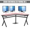 Computer Desk, Wooden Corner Angle, for Office, Home, School