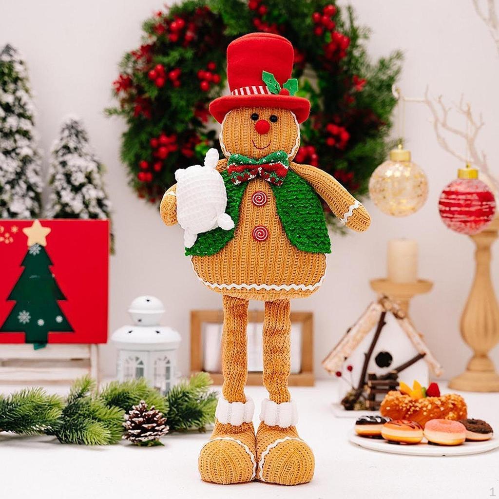 Weihnachts Lebkuchen Puppenfigur Dekoration Dekorativ Stehend für Party
