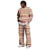 Set da Uomo con Felpa a Strati e Pantaloni Cargo con Vita Elasticizzata