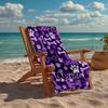 Custom Name Ultra-Soft Beach Towel with Dog Theme,Ideal for Pool - Camping, Diving - Perfect Travel Essential, Vibrant Beach Towel.