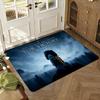 The Odyssey TV Floor Mat Soft Thickened Absorbent Non-Slip Bedroom Living Room Door Mat Home Decor Flannel Rugs