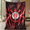 FC St. Pauli Football Print Flannel Blanket, Soft Warm Lightweight Throw Blanket for Sofa Bed Camping