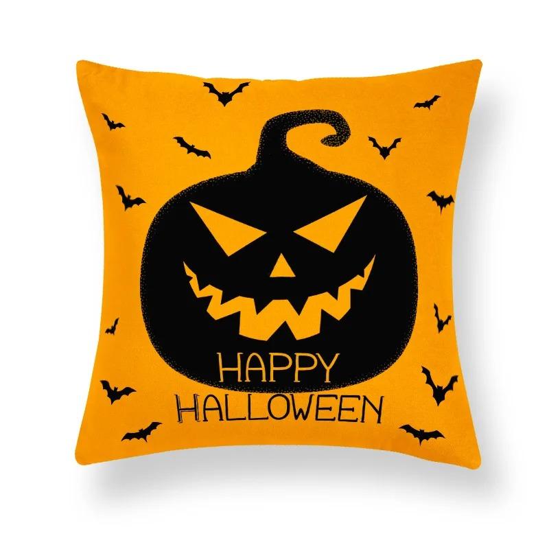 Halloween Thema Kissenbezug Auto Büro Wohnzimmer Sofa Halloween Kürbis Laterne Dekoration Kissenbezug
