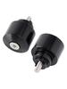 Black Handlebar End Weight Balancer Pair For Honda CBR CB VFR CTX GL NX VT XL
