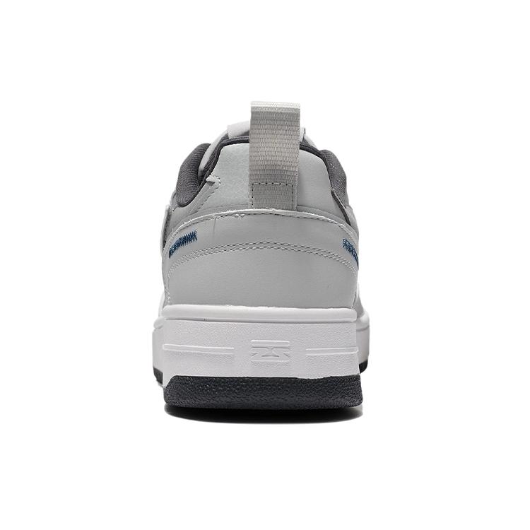Li Ning Slip Resistant, Abrasion Resistant, Lightweight Low top Skateboard Shoes Men's Gray AGCS135-5
