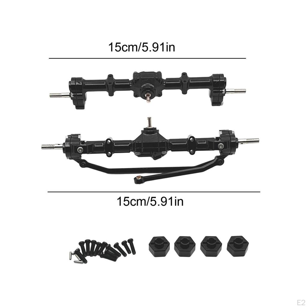 Front And Rear Axle Set for MN168 Hobby Cars