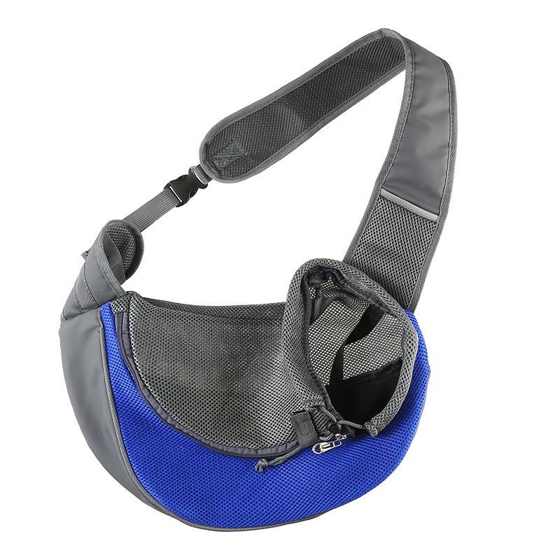 Portable Mesh Pet Carrier Sling Bag for Small Dogs Cats Pomeranian Teddy Breathable Shoulder Riding Summer