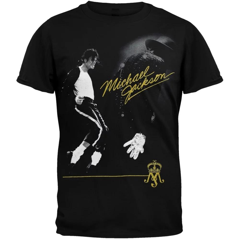 Michael Jackson Billie Jean Legendární Pocta Klasické Tričko 100% Bavlna Kulatý Výstřih Krátký Rukáv Ležérní Pánské Tričko Velikost S3XL
