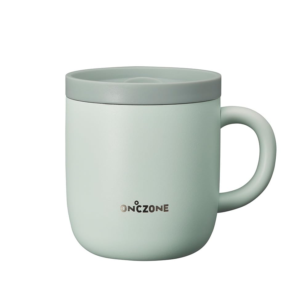 Doshisha Nekojita Senka Mug for 260ml Vacuum Insulated Mug with [Recommended Cats] Heat-Absorbing Lid, Saxophone, ON℃ZONE