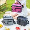 Large Capacity Oxford Thermal Insulation Bag Commute Bento Storage Lunch Bag Portable Waterproof Beverage Thermal Cooler Bag