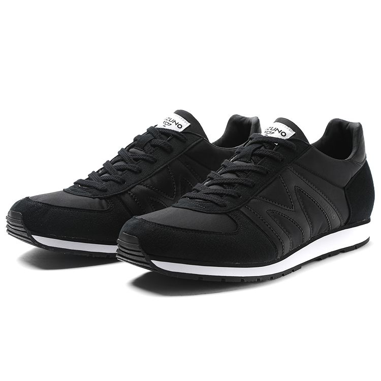 Mizuno Mr 1 Unisex Low Top Casual Shoes Black White D1GF221401