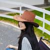 Western Cowboy Straw Hat for Men & Women - Sun Protection Wide Brim Beach & Outdoor Travel Hat