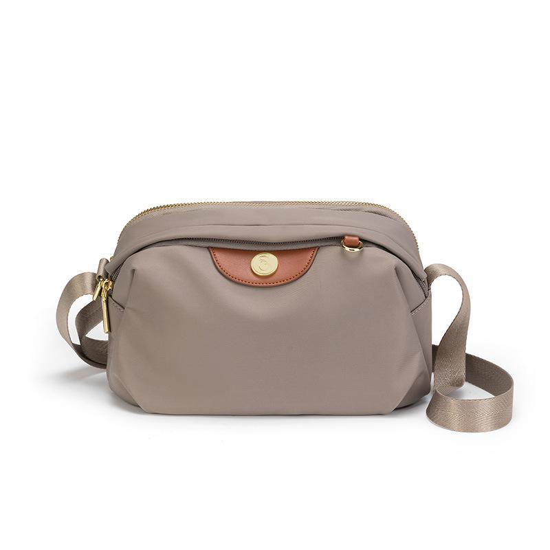 New Summer Oxford Cloth Women's Bag Simple and Easy To Match Commuter Bag Large Capacity One Shoulder Crossbody Nylon Canvas Bag