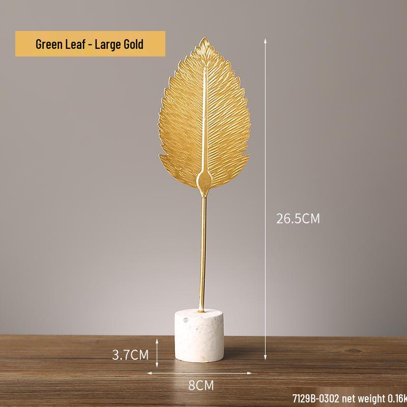Modern Luxury Living Room TV & Wine Cabinet with Ginkgo Leaf Decor
