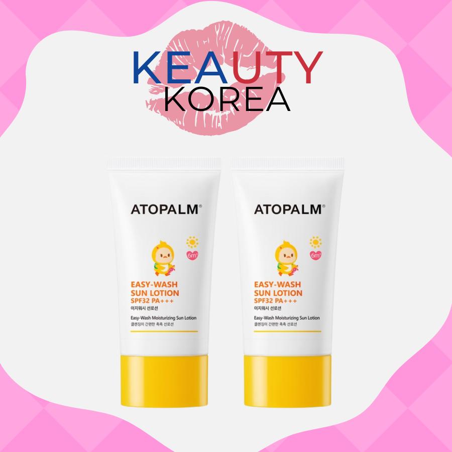 ATOPALM Easy Wash Sun Lotion 60ml+60ml