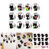 Cat Diy Scratch Card Party Decor With Colorful Hanging For Birthday Celebration And Kids Event