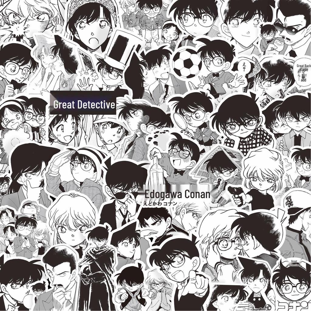 1000 Black & White Anime Stickers: Demon Slayer, One Piece & More for Notebook Decoration