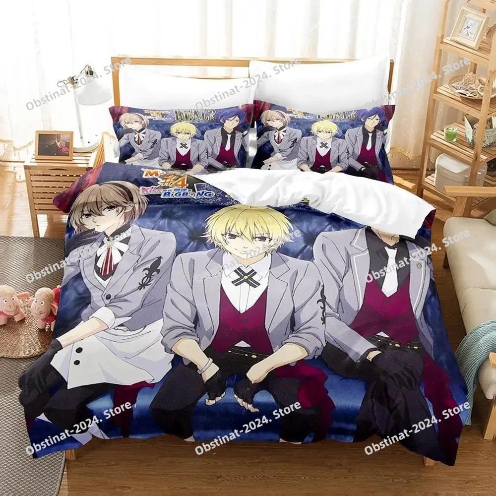 3d Anime Marginal #4 Bedding Set Printed Duvet Cover Pillowcase Single Double Style Queen King Size Sets Home Textile