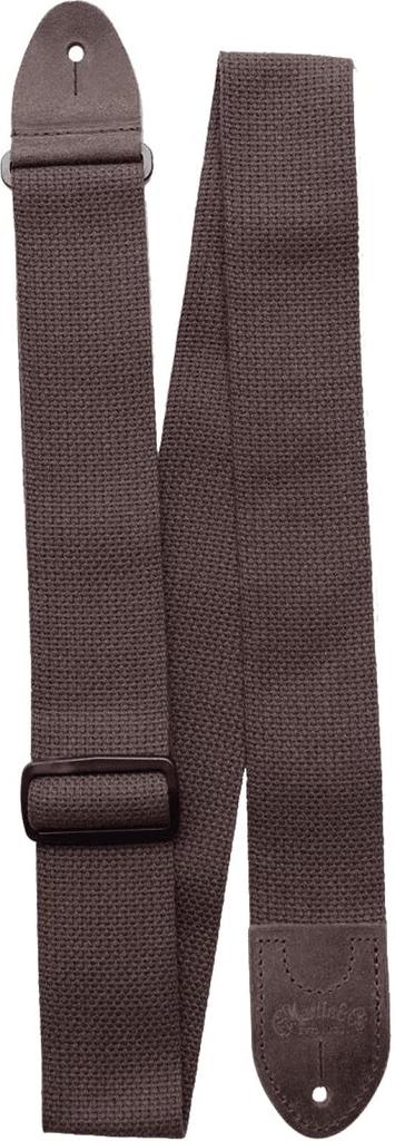 MARTIN 18A0105 BASIC WEAVE BAUMWOLLE MIT PLEKTRENHALTER BRAUN Gitarrengurt