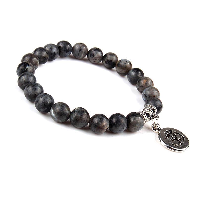European American Cross-Border Yoga Bracelet: Volcanic Stone, Sea Wave, Starfish, Lotus Pendant