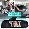 Baby Car Mirror Adjustable Safety Back Seat Rearview Facing Headrest Mount Child Kids Infant Safety Monitor Accessories Interior