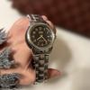Used [CITIZEN] ECO-Drive Eco-Drive Watch Black Gold Dial