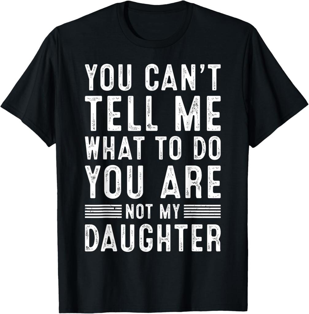 Funny Father Daddy Gifts Men From Daughter Fathers Day Dad TShirt Short Sleeve Casual Custom TShirt Camisas Streetwear