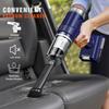 Wireless Handheld Car Vacuum Cleaner, Rechargeable, Washable Dual Filtration, Low Noise, Suitable for Cars and Homes, Portable and Durable