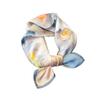 100% Natural Real Silk Scarf Women Shawls Wraps for Ladies Scarves Bandana Summer Satin Flower Foulard Femme Square Scarfs Hijab