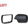 Door Wing Mirror Cover Rear View Mirror Housing Cover Cap w/Trim Ring, Side Mirror Rearview Covers, Compatible with BMW X5 E53 2000-2006 X5 3, Left